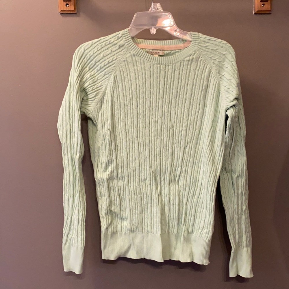 Mint Green Sweater